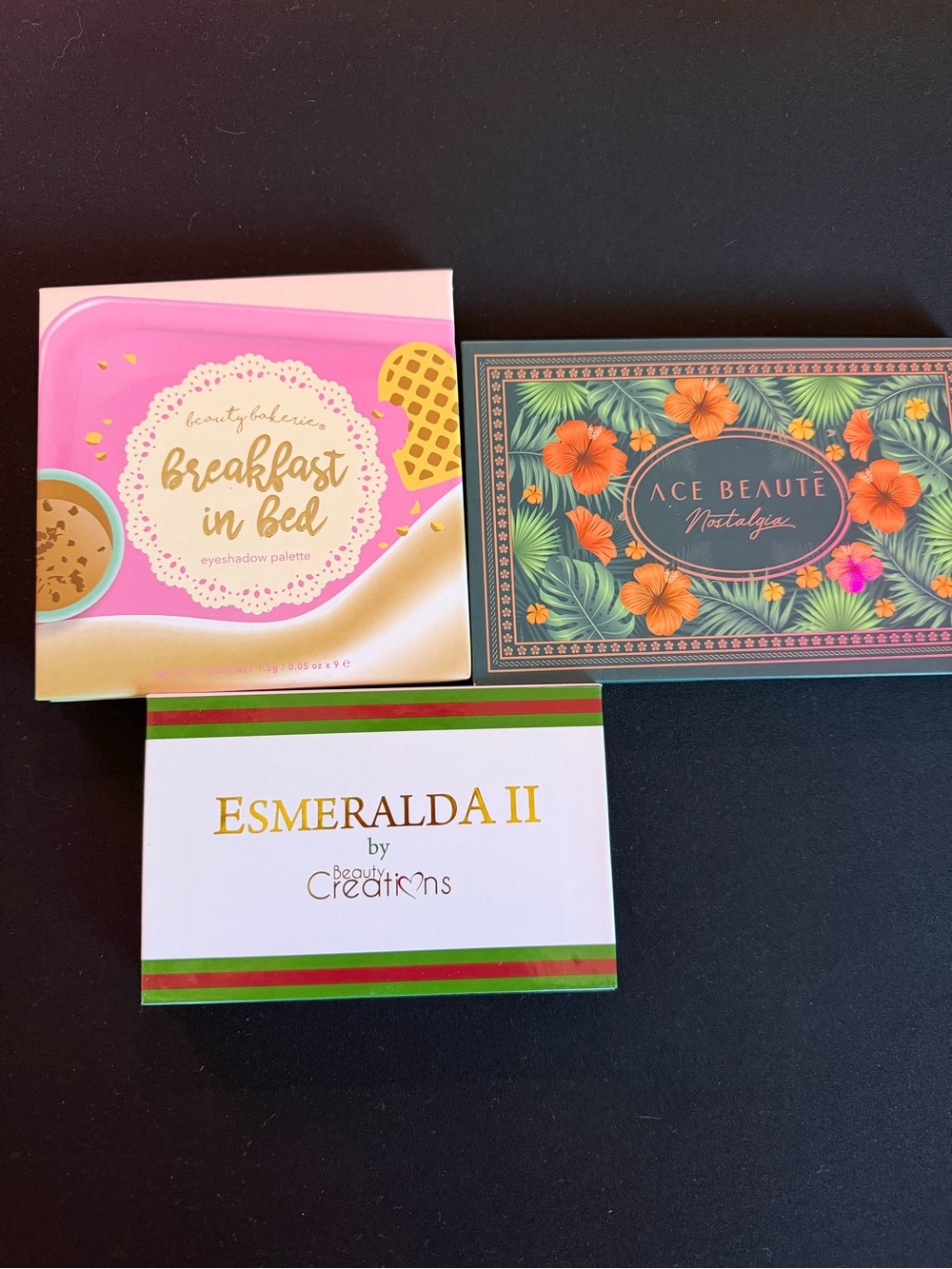 Brand New Lot of 3 eye shadow palettes